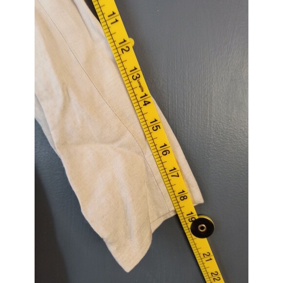 H&M Linen Blend Open Front Business Casual Blazer Jacket Women's Size 8 - Picture 4 of 5